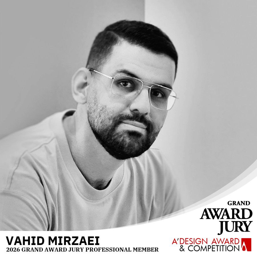 Grand Award Jury Member 2026 | Vahid Mirzaei – A’ Design Award