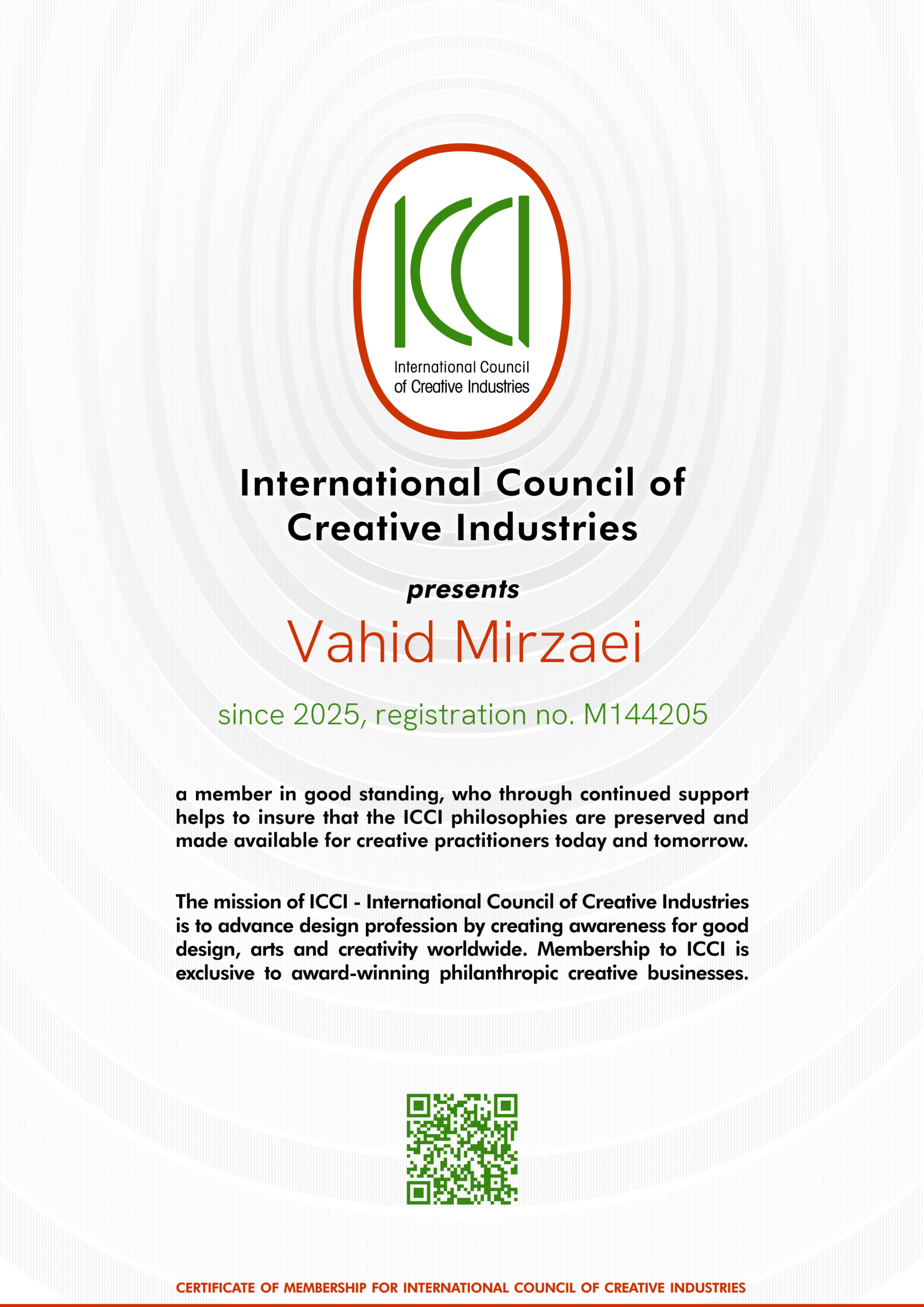 Vahid Mirzaei | ICCI